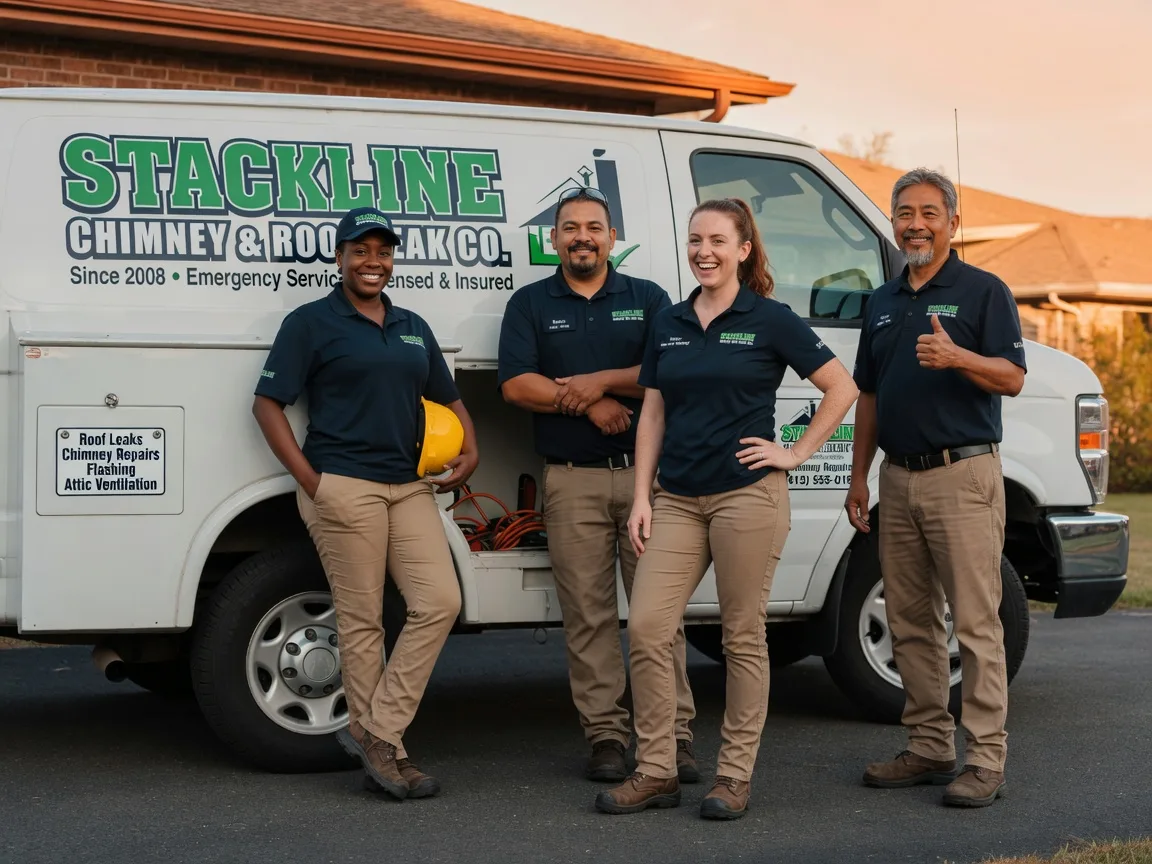 Chimney flashing repair company in Malden, MA